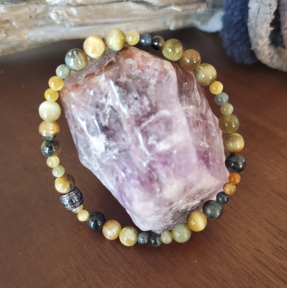 Tiger eye stretch bracelet
